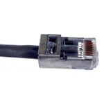 Platinum Tools EZ-RJ45 Shielded Cat5e/6 Connector, Internal Ground (10 Pack)